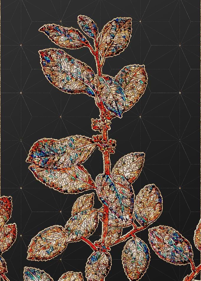 Stained Glass Floral