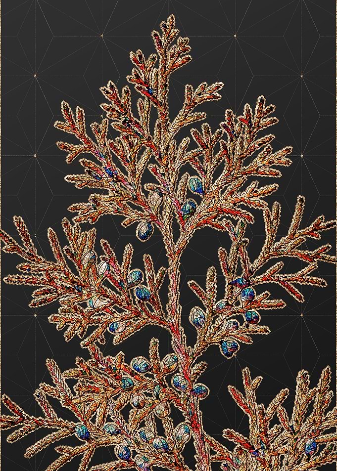 Prismatic Mosaic Botanical