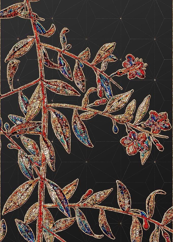 Prismatic Mosaic Botanical