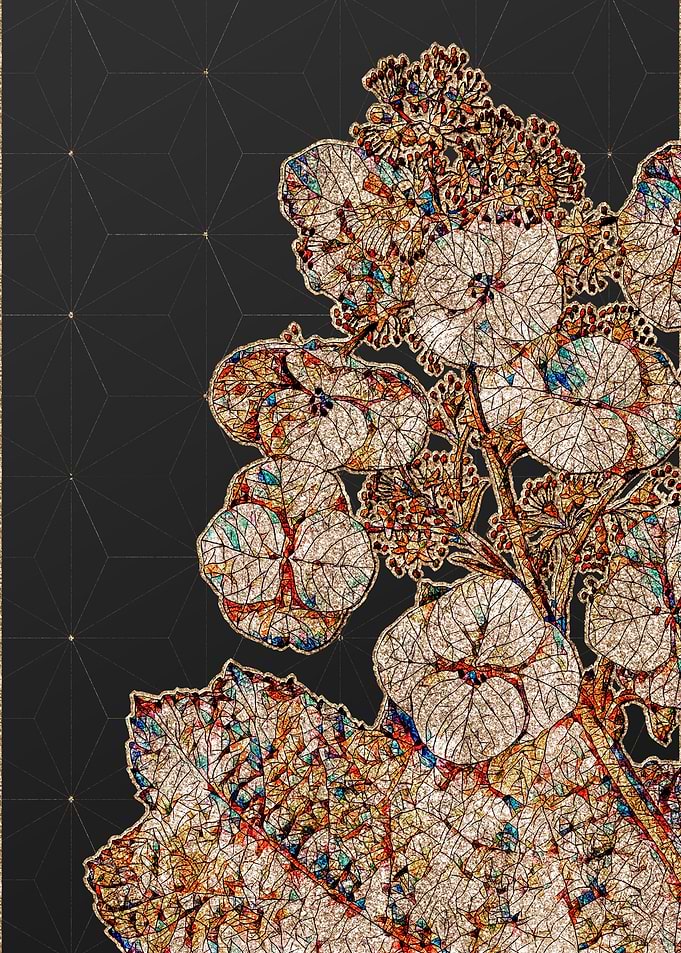 Stained Glass Floral