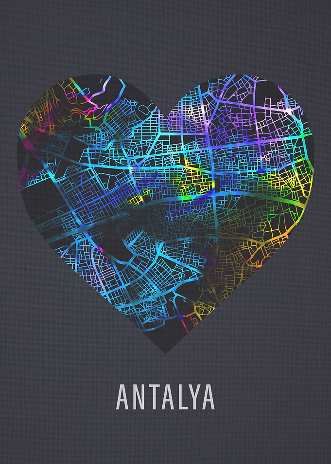 Antalya Turkey City Street
