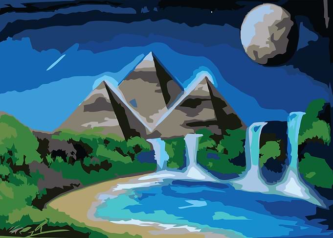 Oasis in the desert