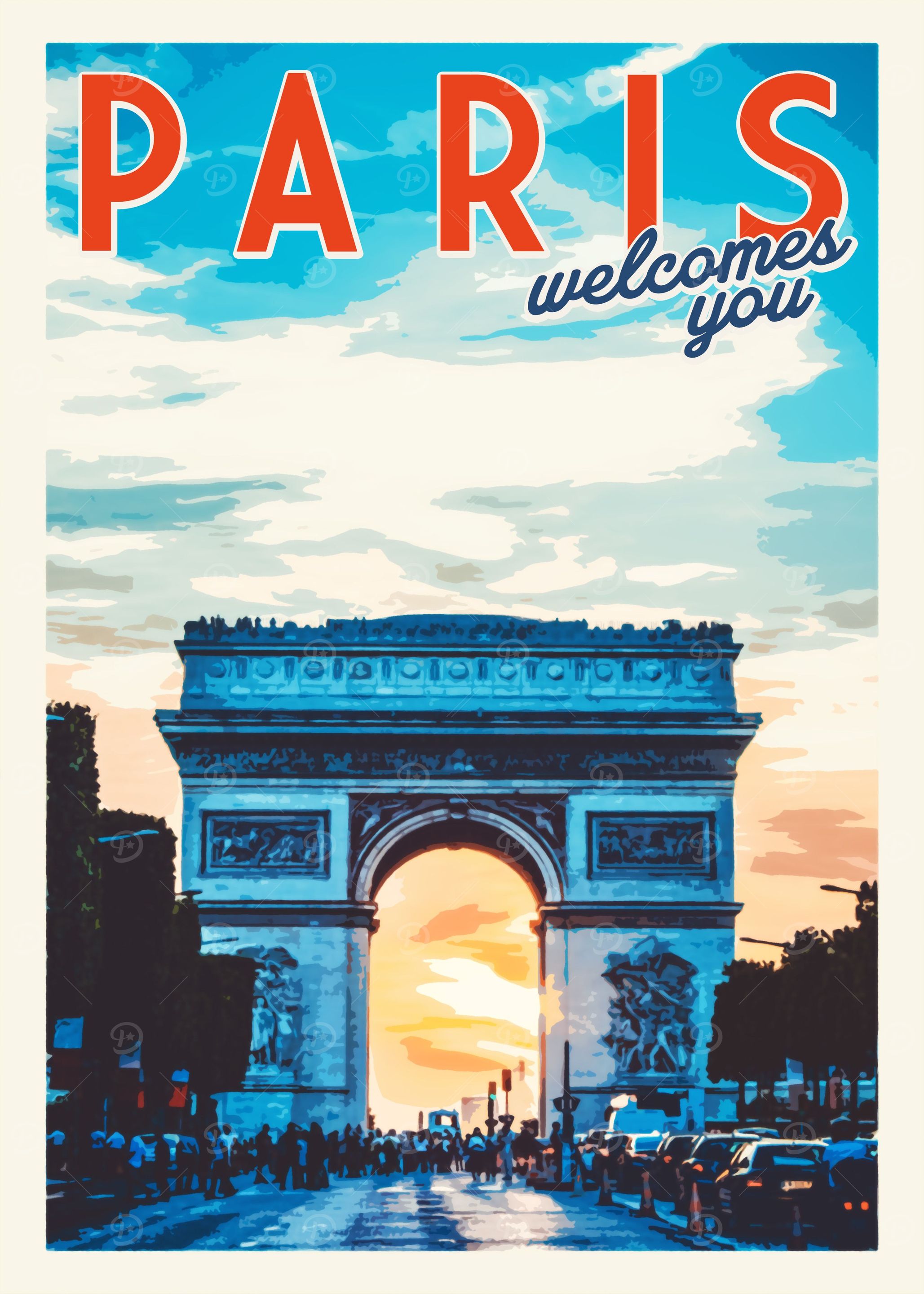 Paris Vintage Poster