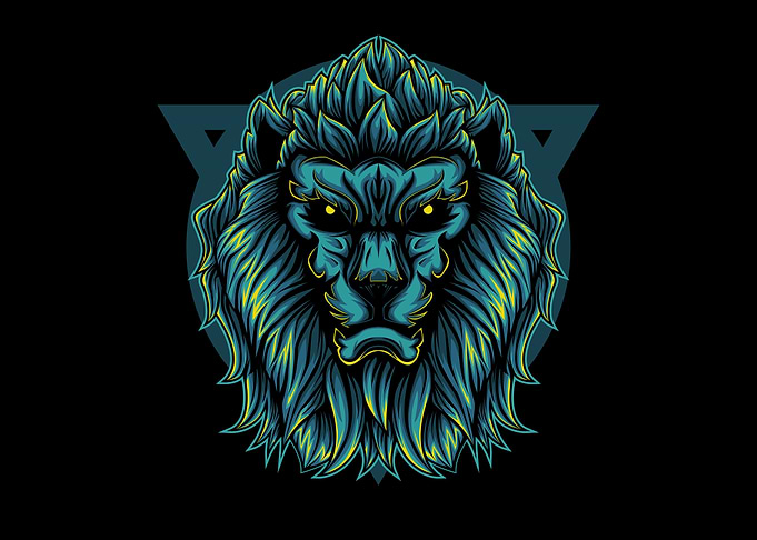 Lion Head Design