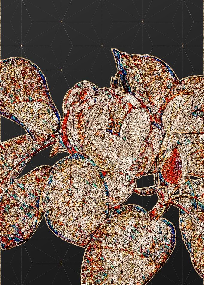 Stained Glass Floral