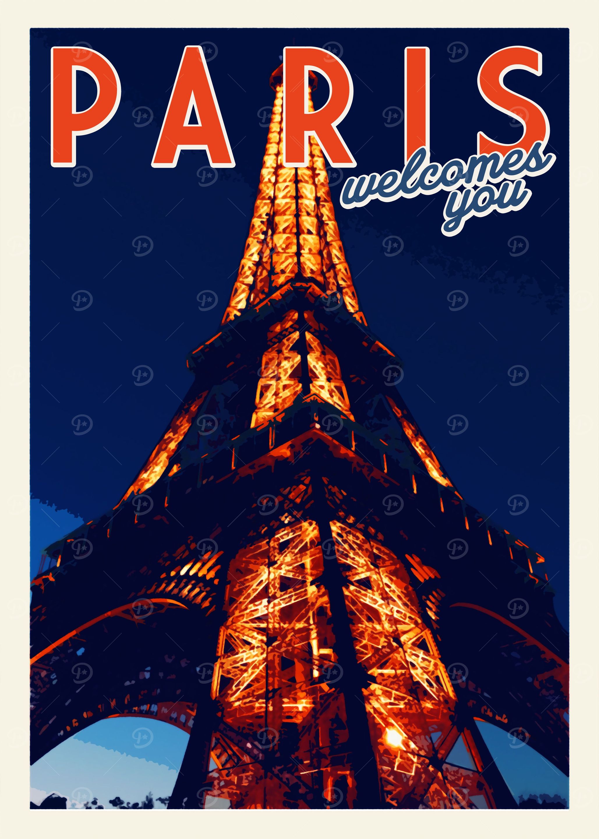 Paris Vintage Poster