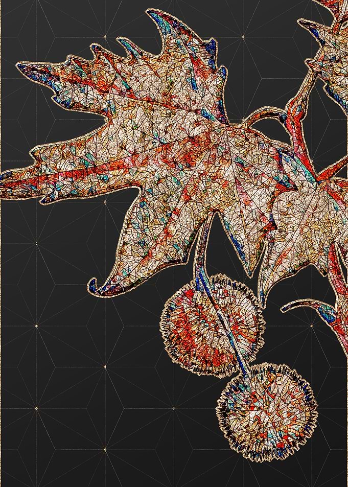 Stained Glass Floral