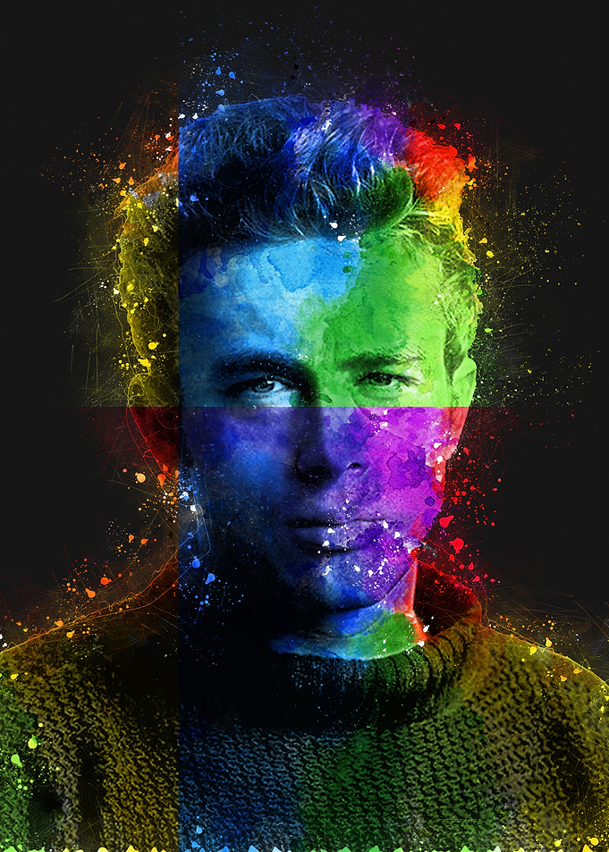 James Dean art