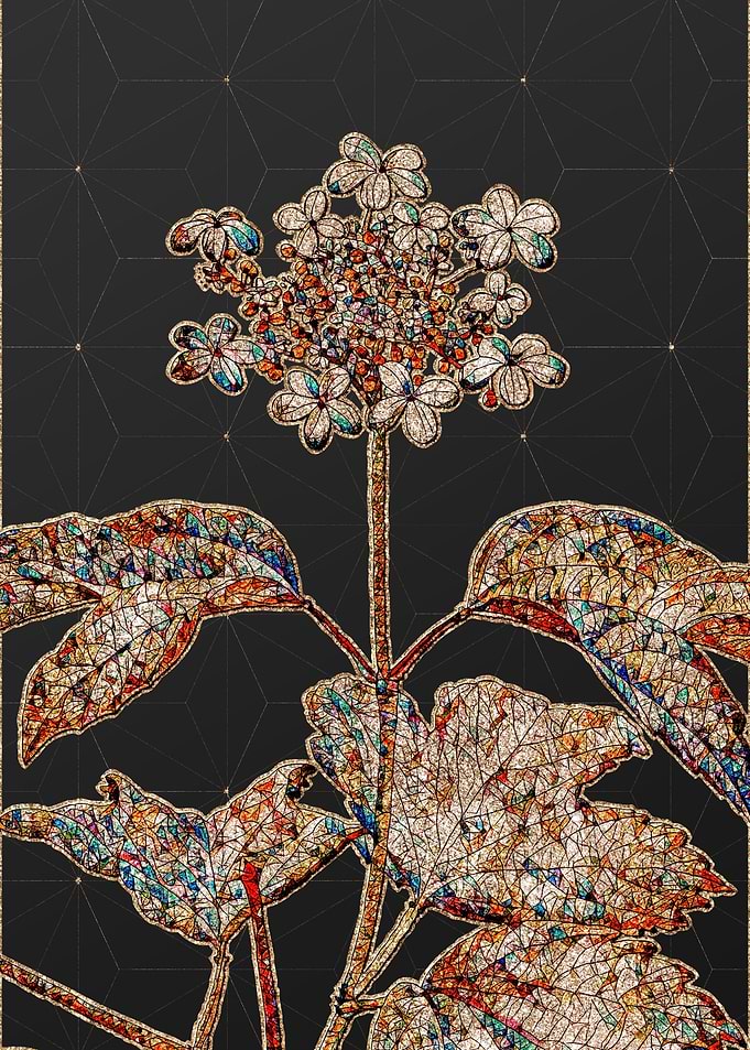 Stained Glass Floral