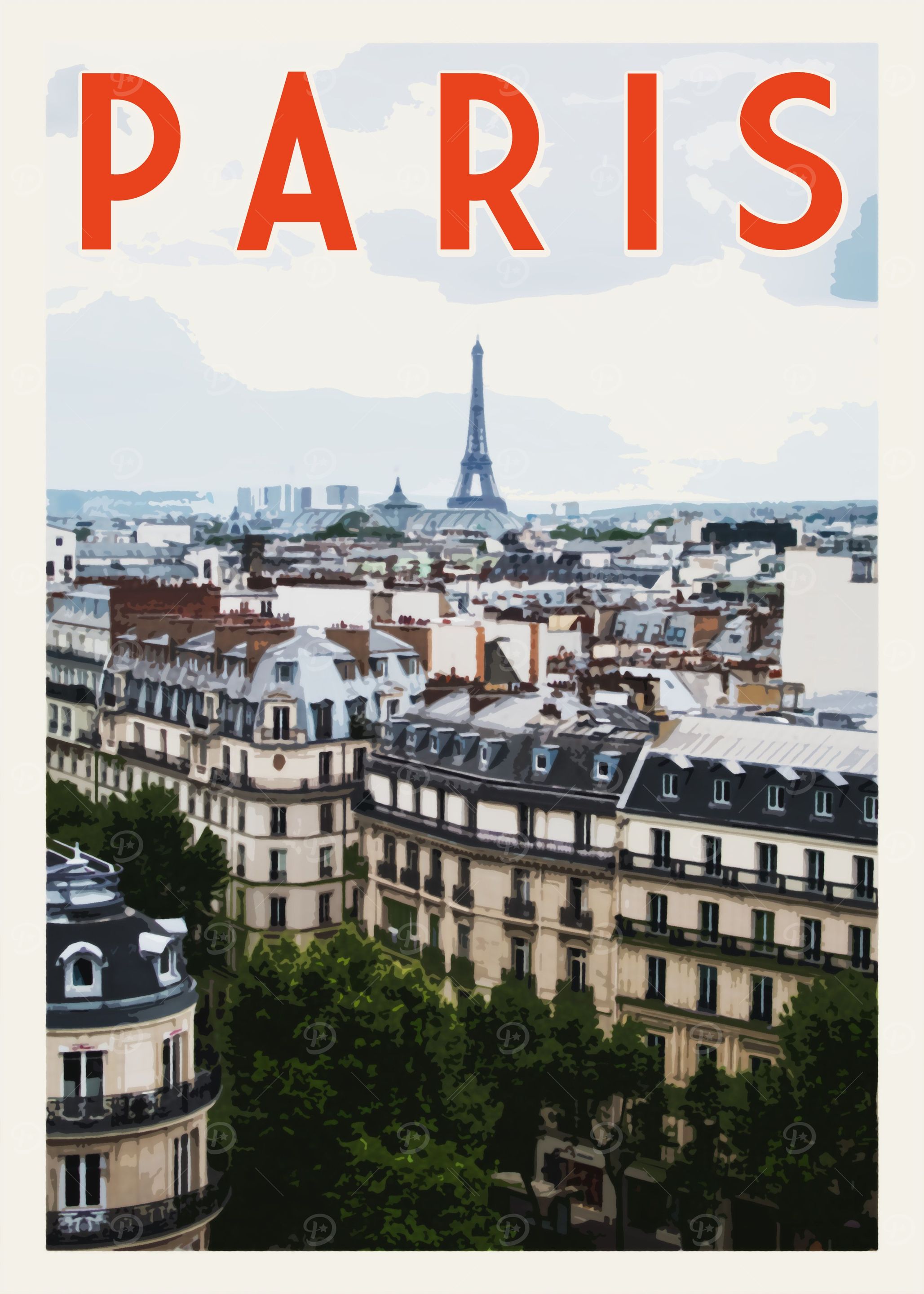 Paris Vintage Poster