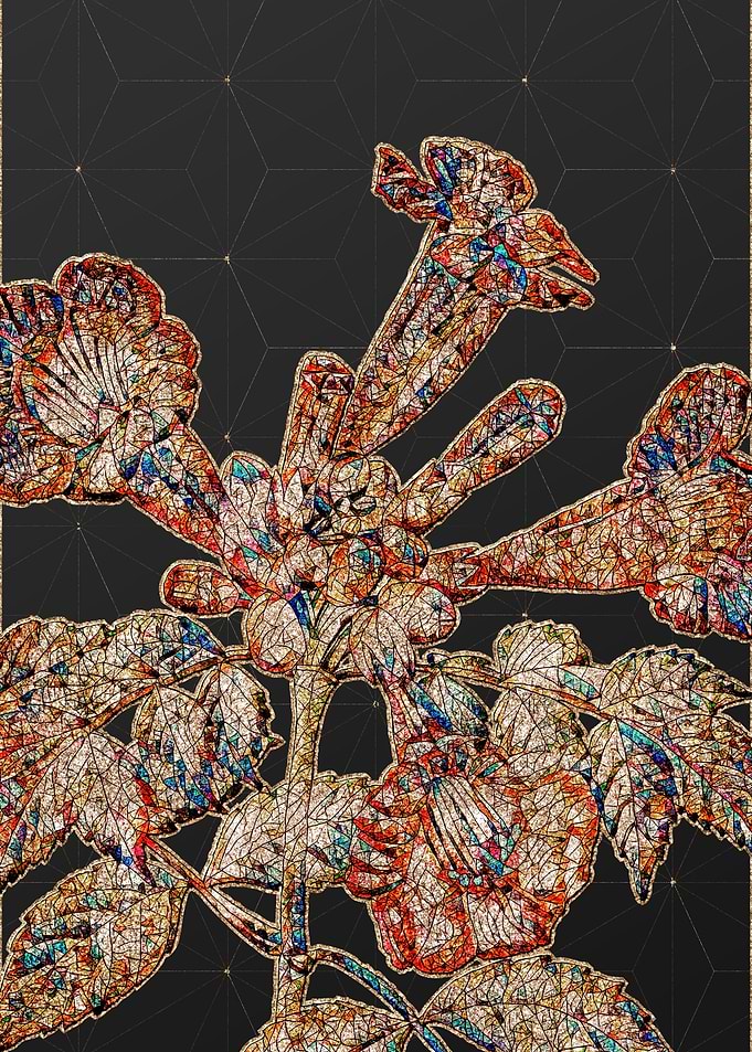 Rainbow Mosaic Botanical