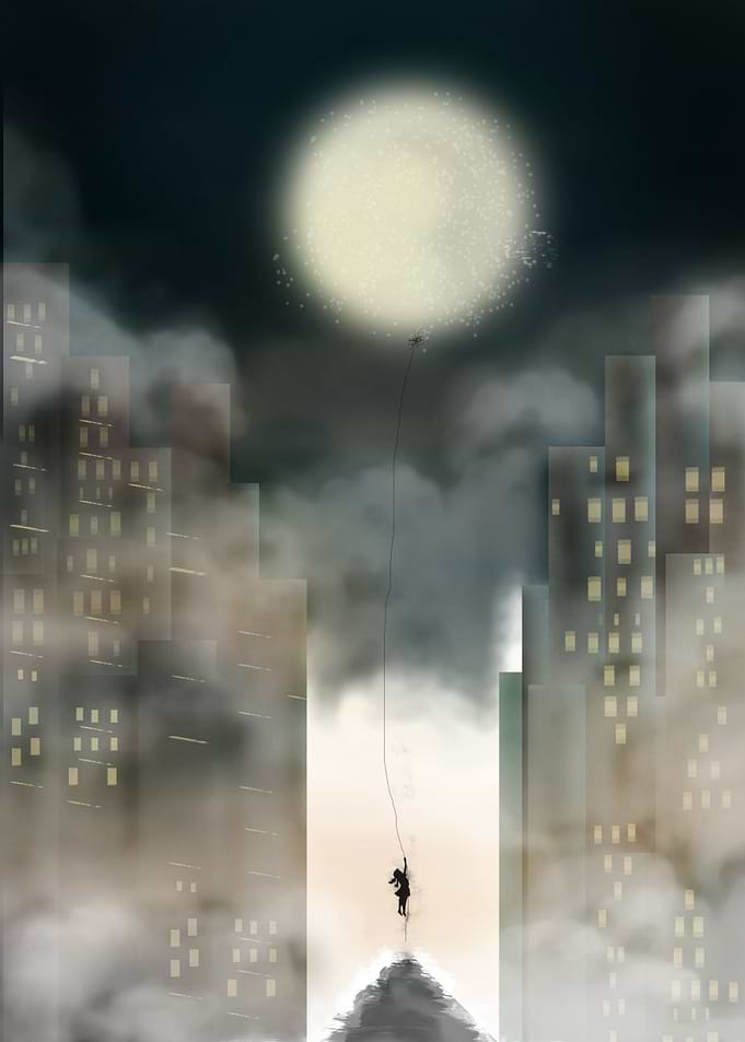 Moon Balloon