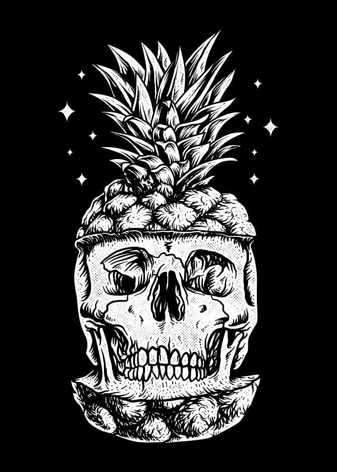 Skull Pineapple