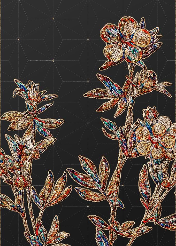 Prismatic Mosaic Botanical