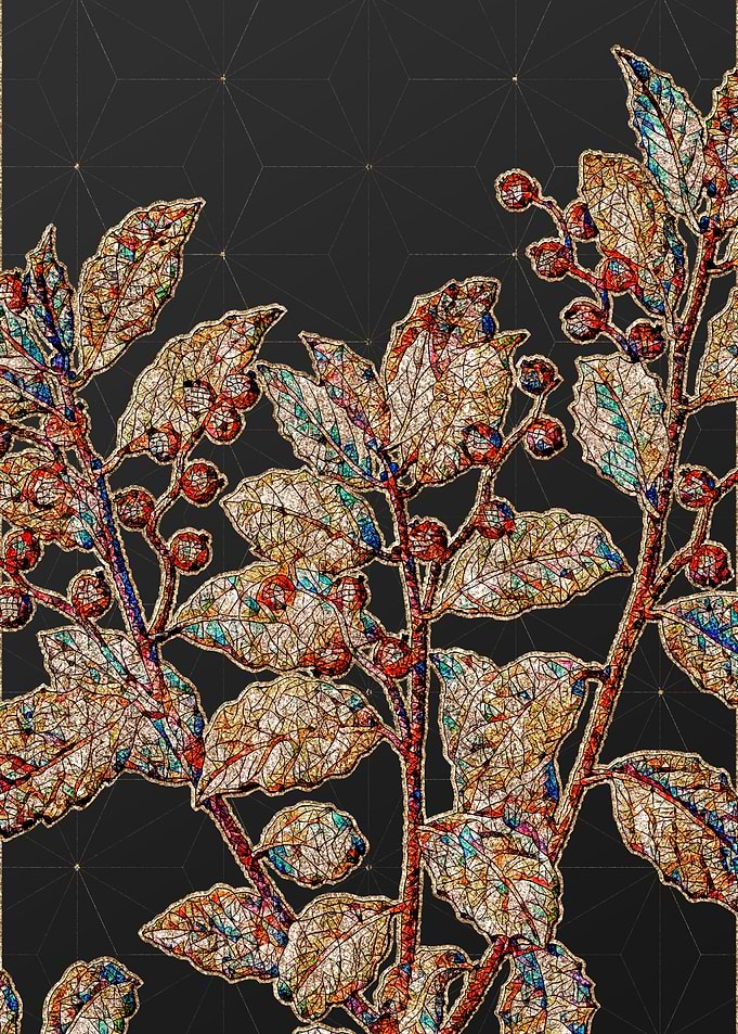 Prismatic Mosaic Botanical