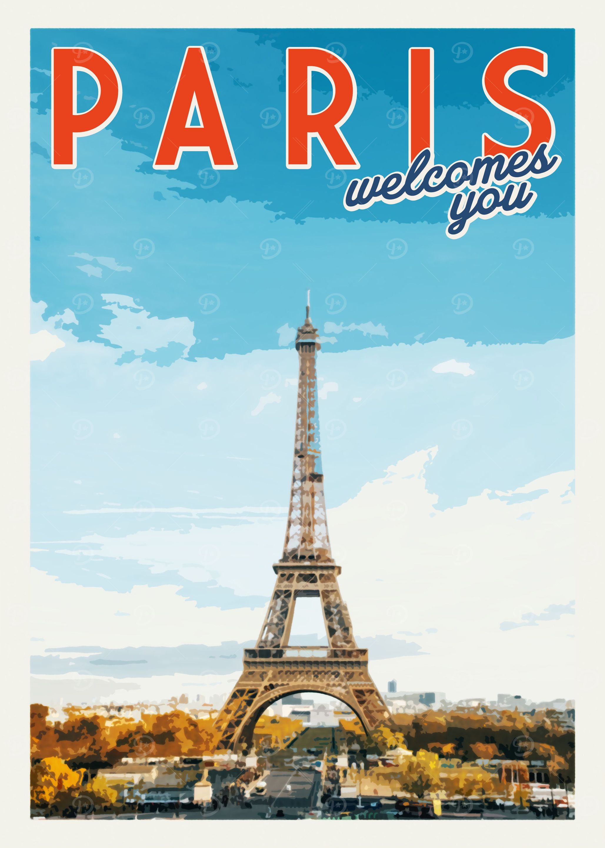 Paris Vintage Poster