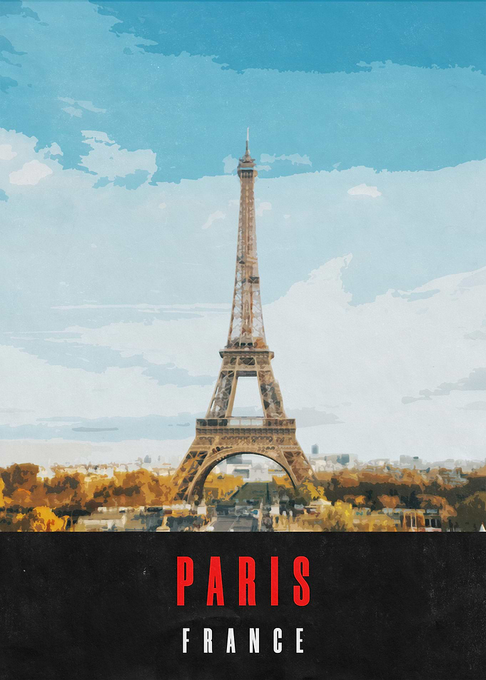 Paris Vintage Poster