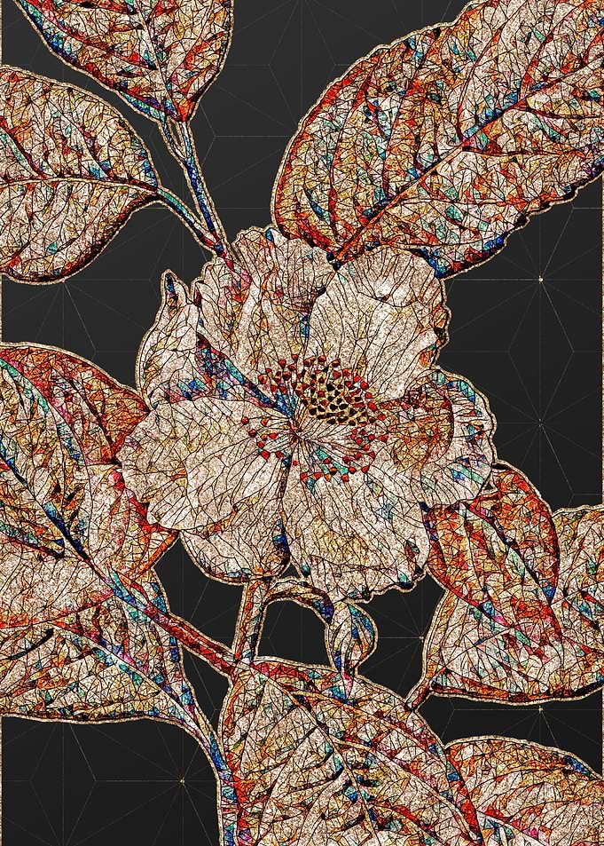 Rainbow Mosaic Botanical