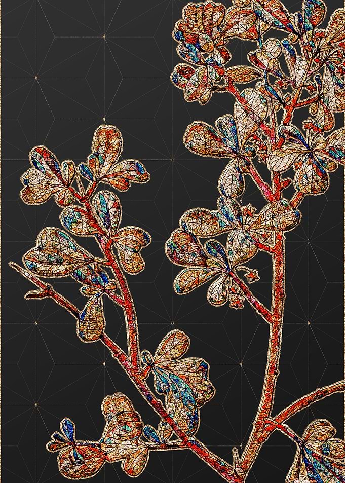 Prismatic Mosaic Botanical