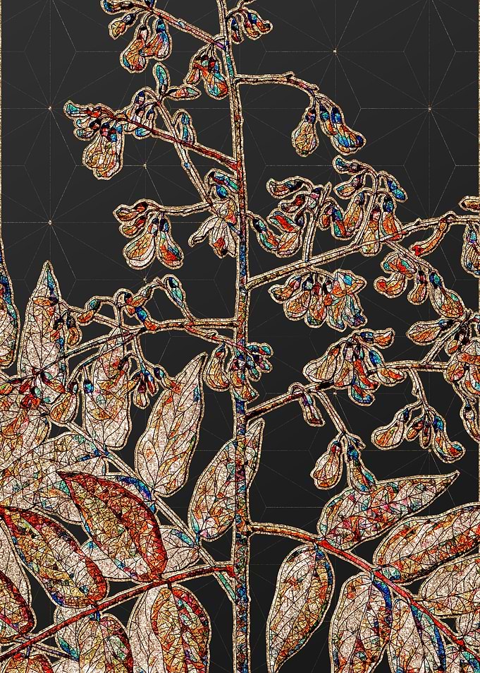 Stained Glass Floral