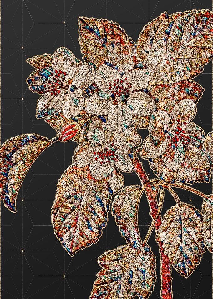 Rainbow Mosaic Botanical