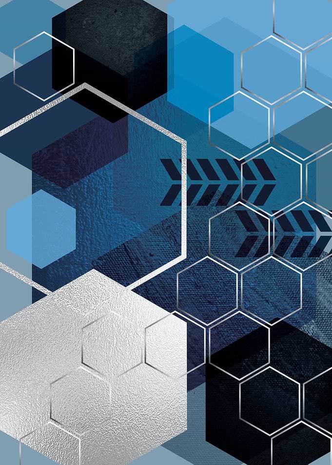 Blue GeoLuxe 3