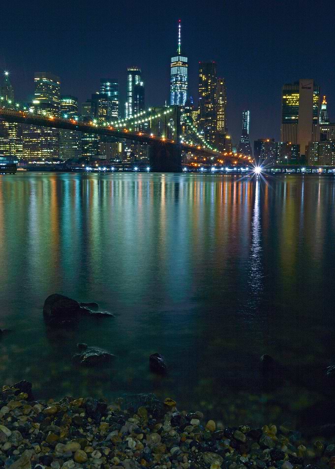 New York at night