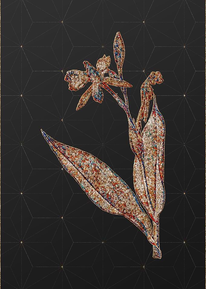 Stained Glass Botanical