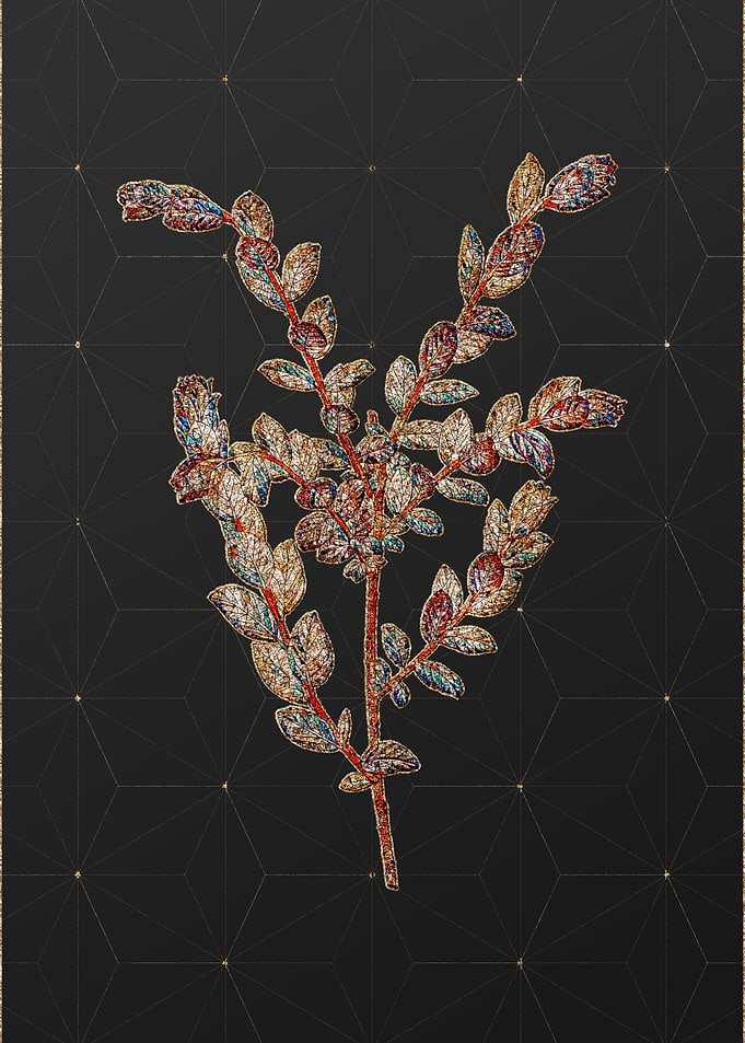 Prismatic Mosaic Botanical