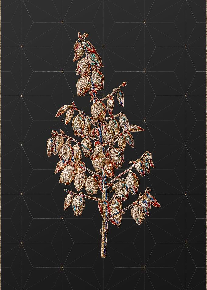Prismatic Mosaic Botanical