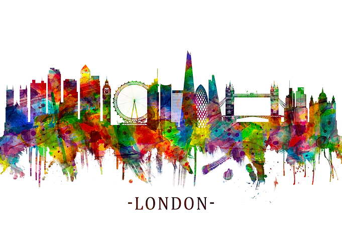 London England Skyline