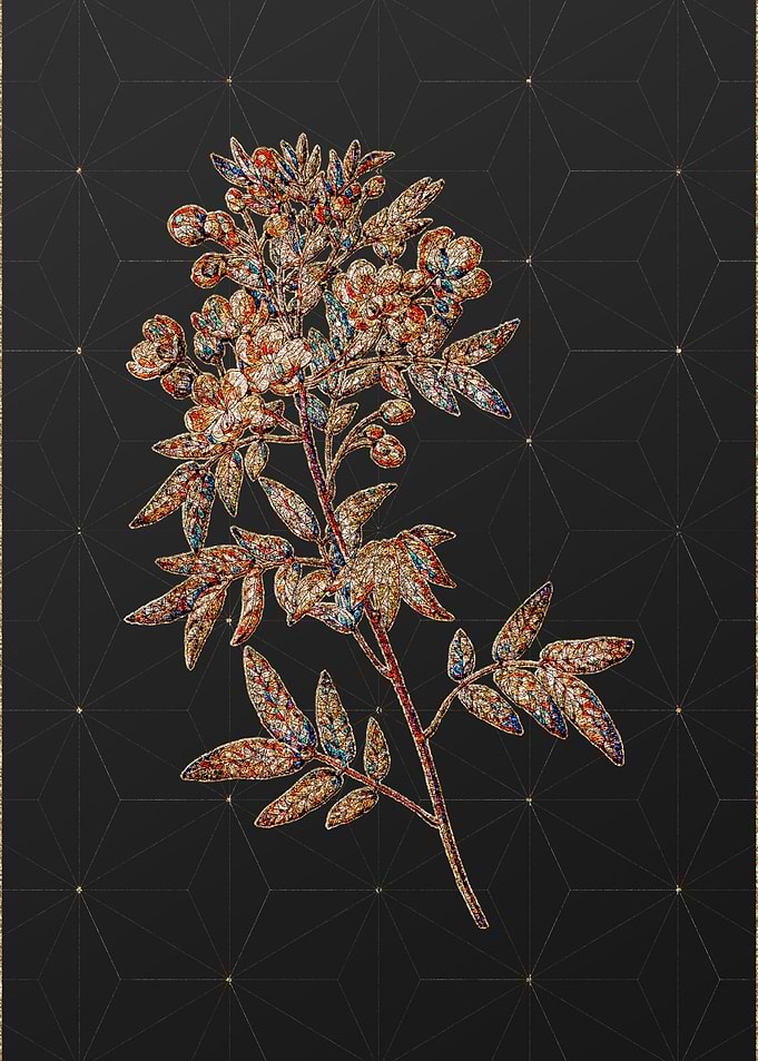 Stained Glass Botanical