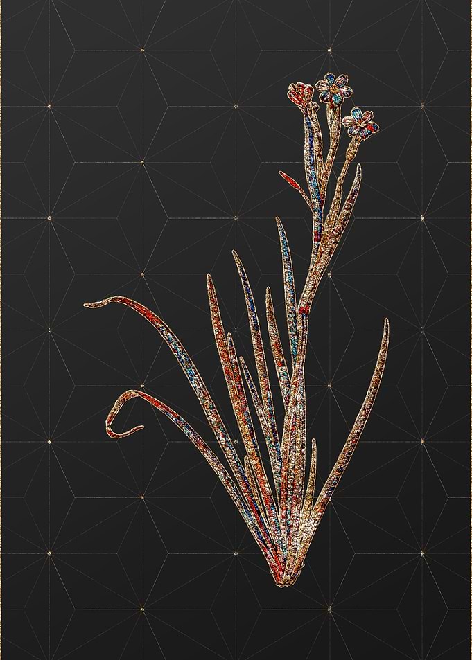 Stained Glass Botanical