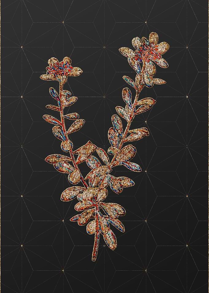 Prismatic Mosaic Botanical