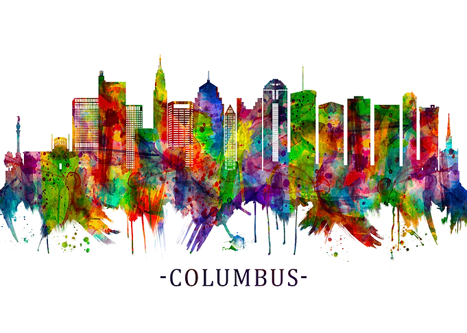 Columbus Ohio skyline
