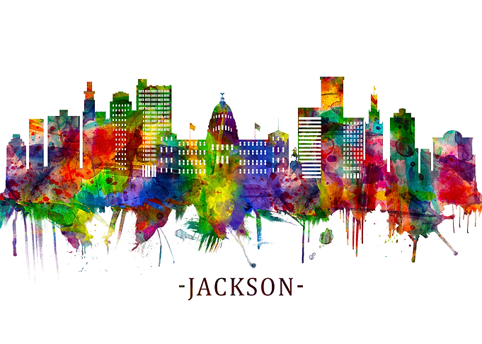 Jackson skyline