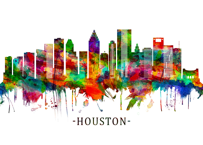 Houston Texas Skyline