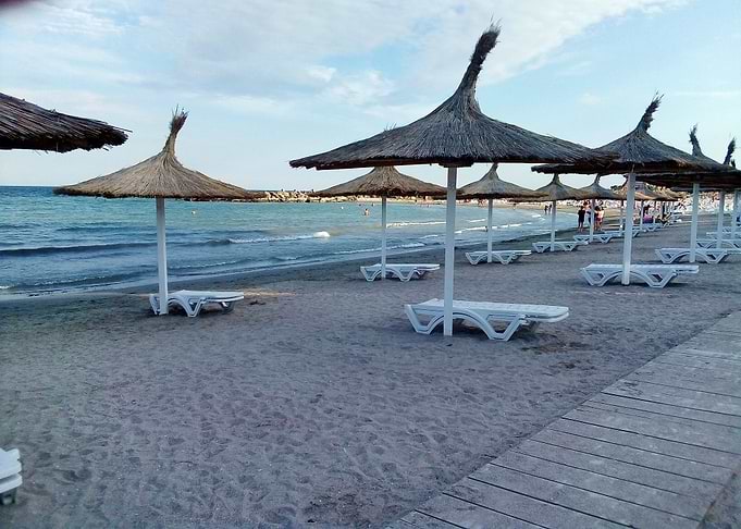 Beach and sea