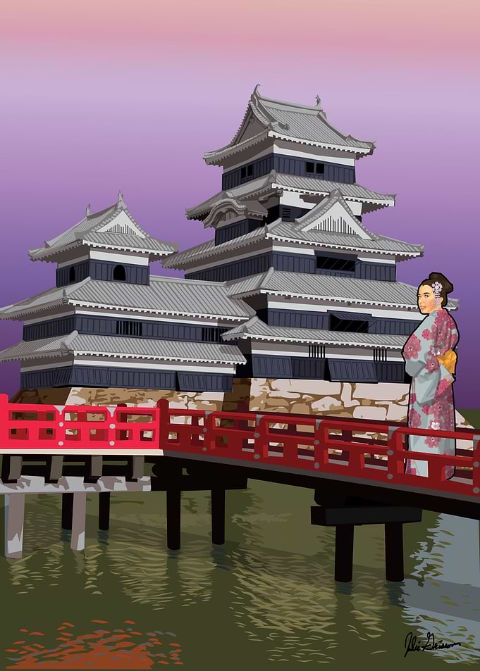 Japanese castle