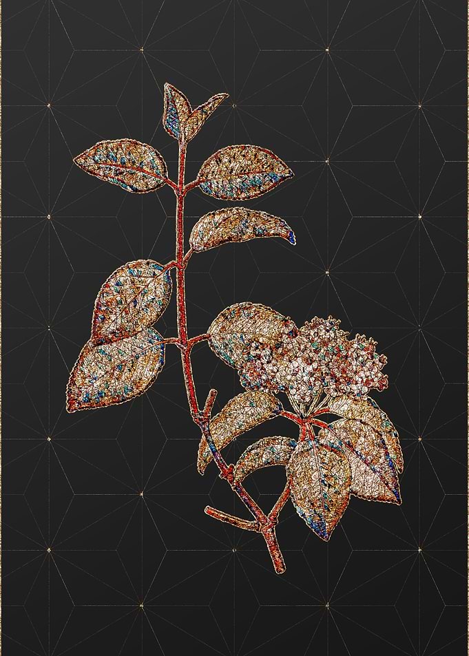 Prismatic Mosaic Floral