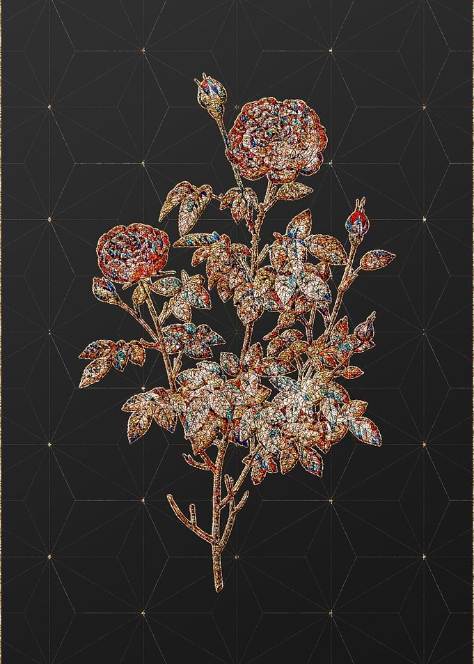 Prismatic Mosaic Botanical