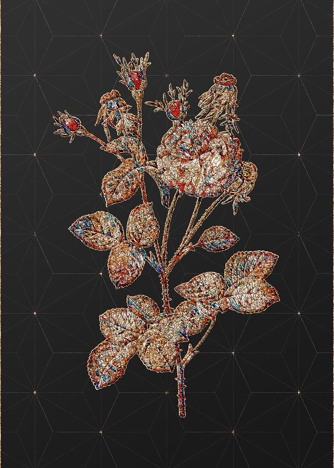 Rainbow Mosaic Botanical