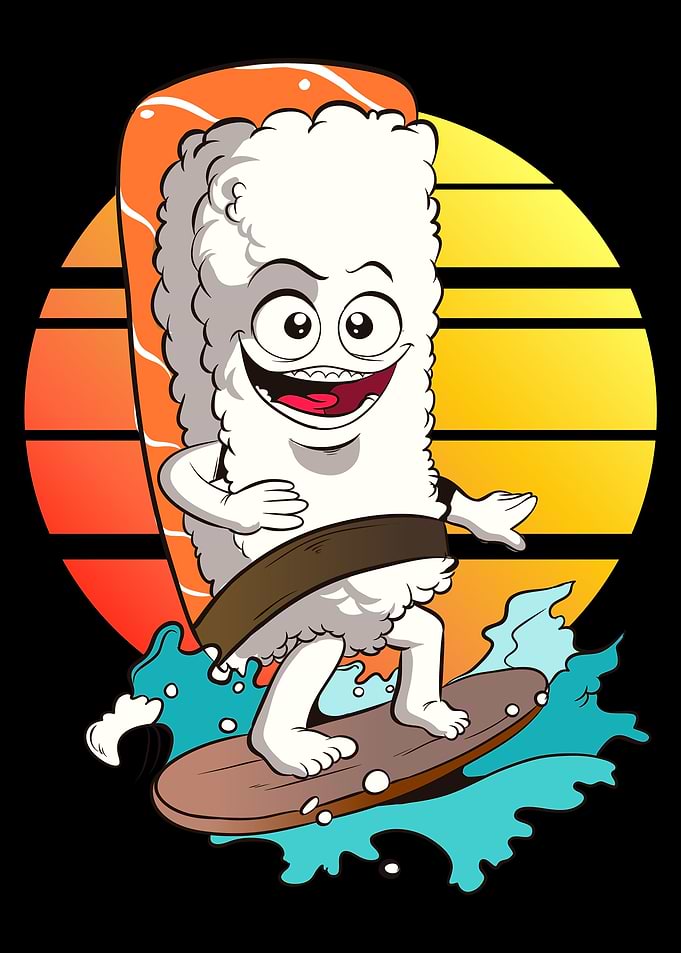 Surfing Sushi