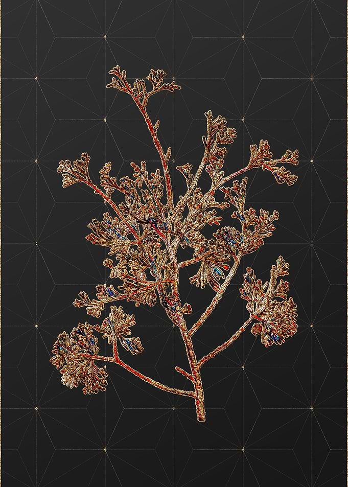 Stained Glass Botanical