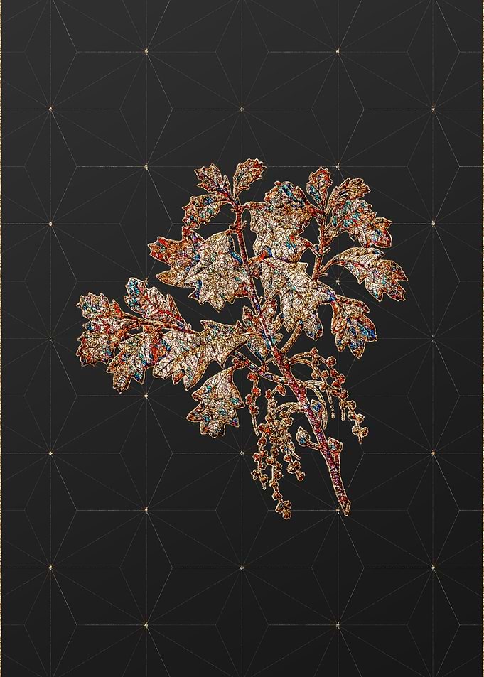 Stained Glass Botanical