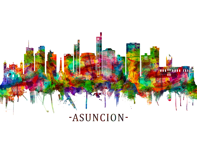 Asuncion Paraguay Skyline