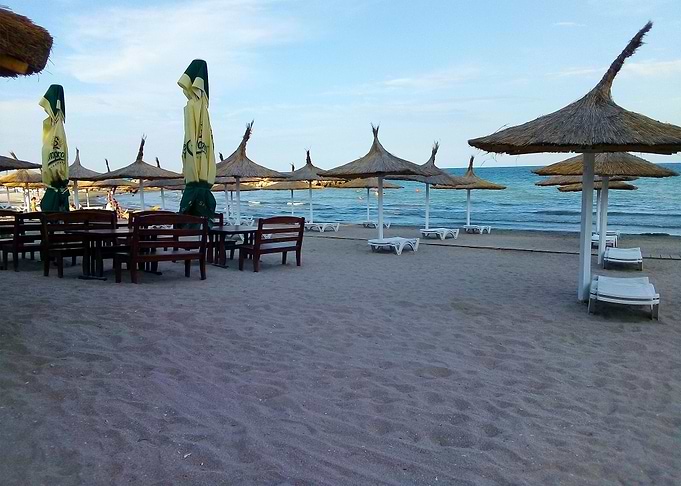 The beach and the sea