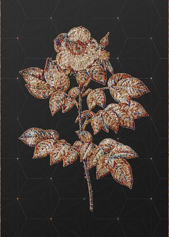 Rainbow Mosaic Botanical