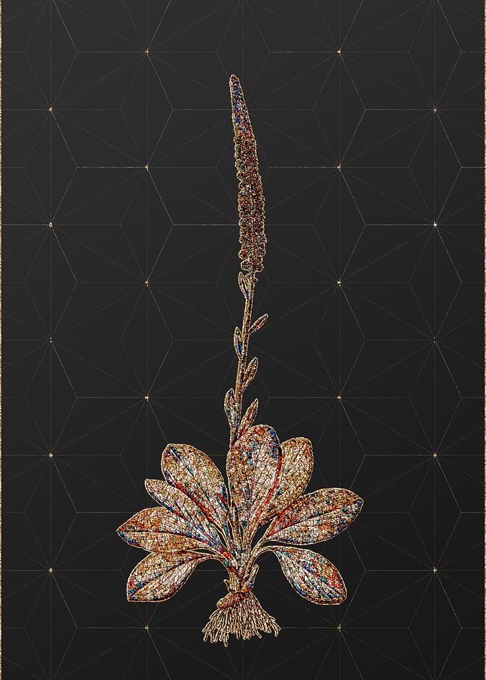 Prismatic Mosaic Floral