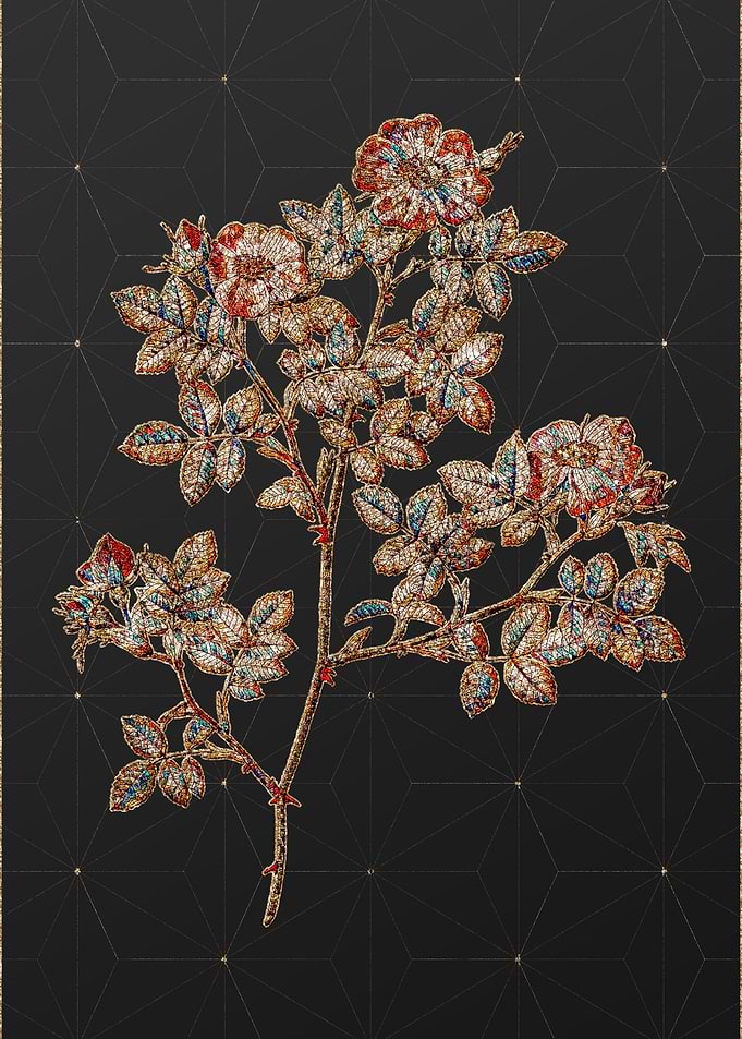 Rainbow Mosaic Botanical